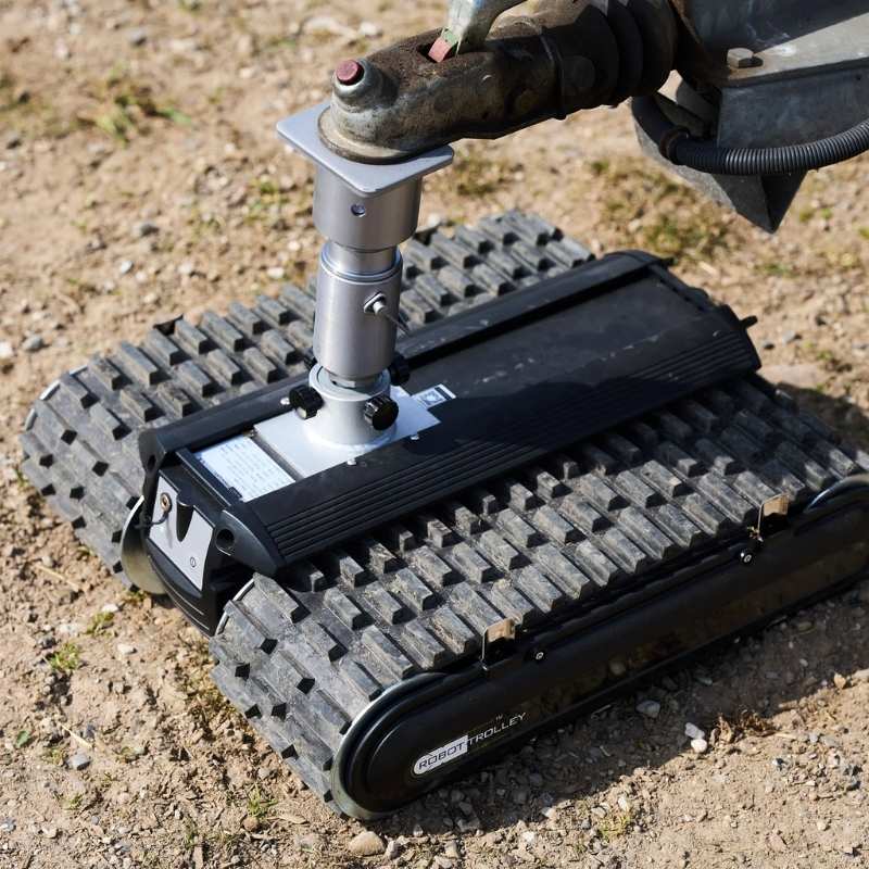 Robot Trolley 2500RS G3 Caravan Mover, showing precision tracks for smooth operation