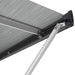 Thule 4200 Awning Manual Cassette extended with robust arm supports visible, showcasing its high-quality design.