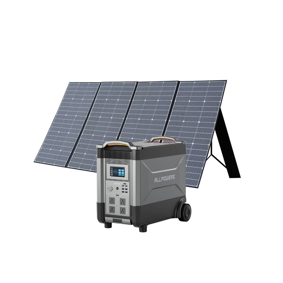 ALLPOWERS R4000 V2 Portable Power Station in use outdoors lifestyle shot - True Gear