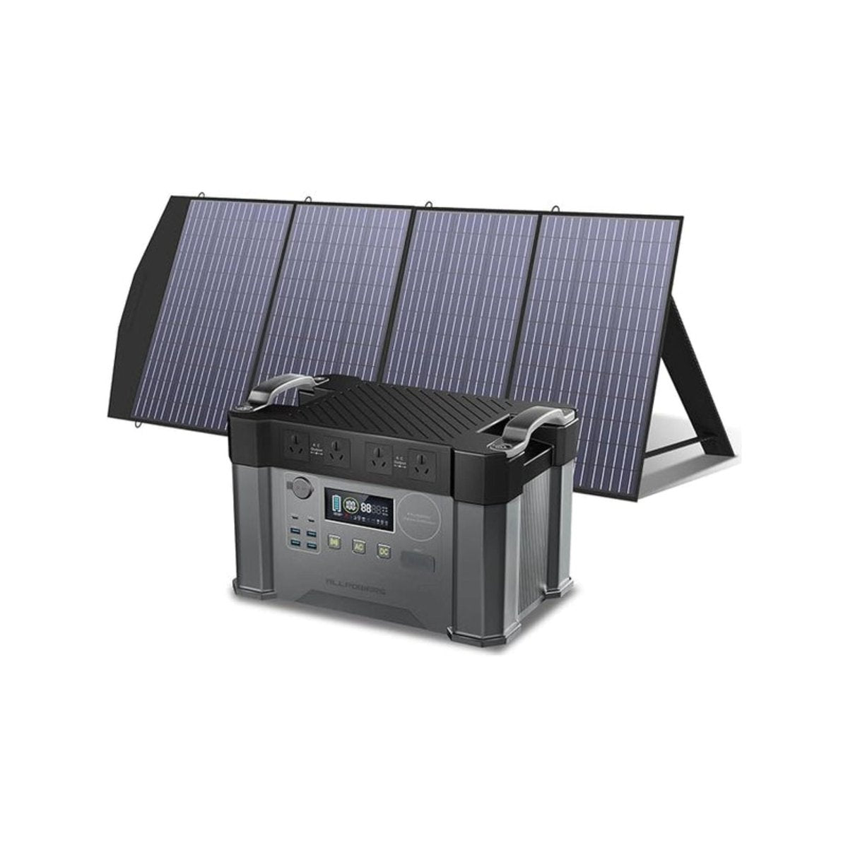ALLPOWERS S2000 Pro portable solar generator with solar panel Australia - True Gear