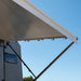 Aussie Traveller Anti-Flap Kit PRO+ fitted along front edge of caravan awning