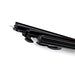 Close-up angle of black Aussie Traveller Anti-Flap Kit PRO+ caravan awning clamp system