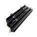 Black Aussie Traveller Anti-Flap Kit PRO+ caravan awning anti-flap system folded set