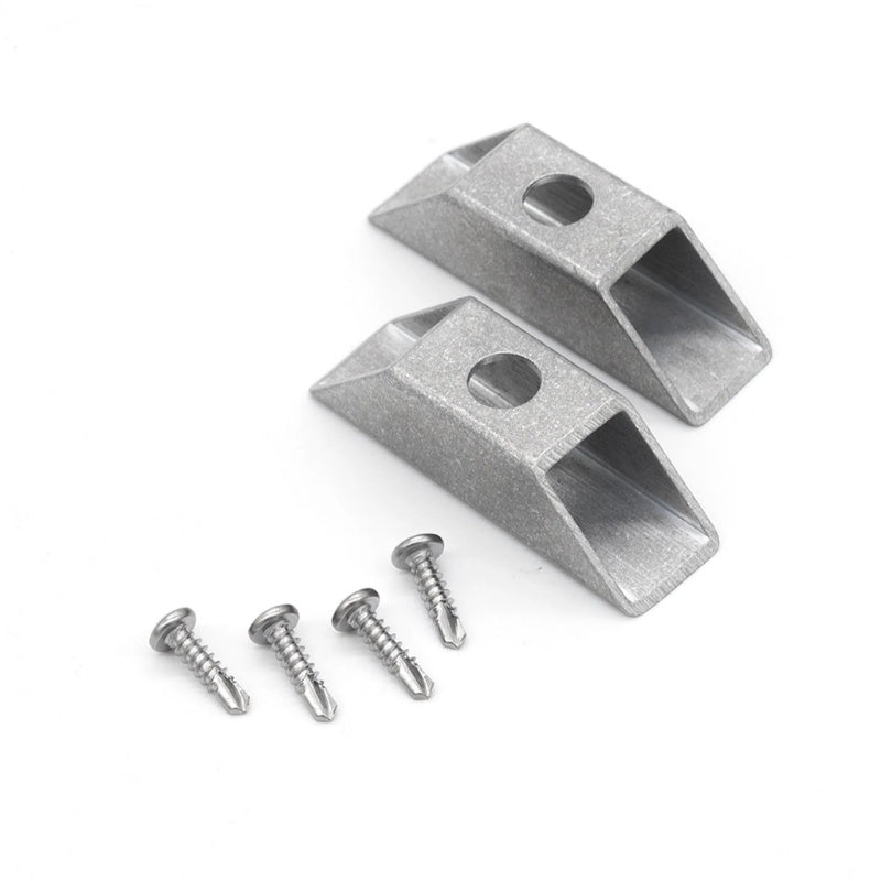 Wall fitting brackets and screws included with Aussie Traveller Anti-Flap Kit PRO+