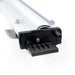 White paddle and spigot end fittings for Aussie Traveller Anti-Flap Kit PRO+ caravan awning