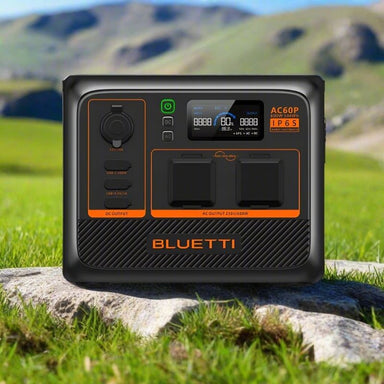 Bluetti AC60P rugged power station with IP65 rating.