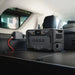 Bluetti Apex 300 portable power station charging from car DC system on road trip