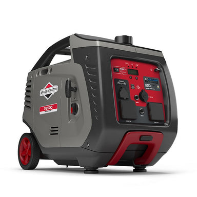 Briggs & Stratton P3500 inverter generator 3.5kVA front view with carry handle