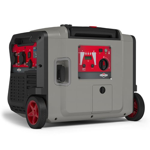 Briggs and Stratton P4500 inverter generator rear view