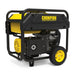 Champion 12500W generator side view engine large wheel portable heavy duty frame