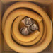 Coiled 5 metre ducting and three air outlet vents packed in the Cool-J ducting kit box
