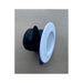 White air outlet vent showing the ducting collar at a three-quarter angle
