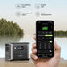 Dabbsson DBS1300 portable power station with smartphone app control