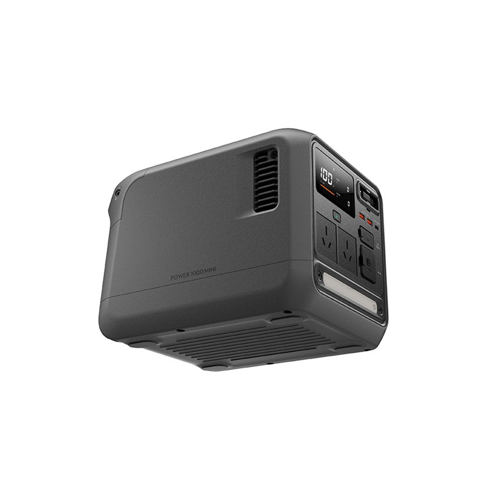 DJI Power 1000 Mini side and rear view showing the cooling vents