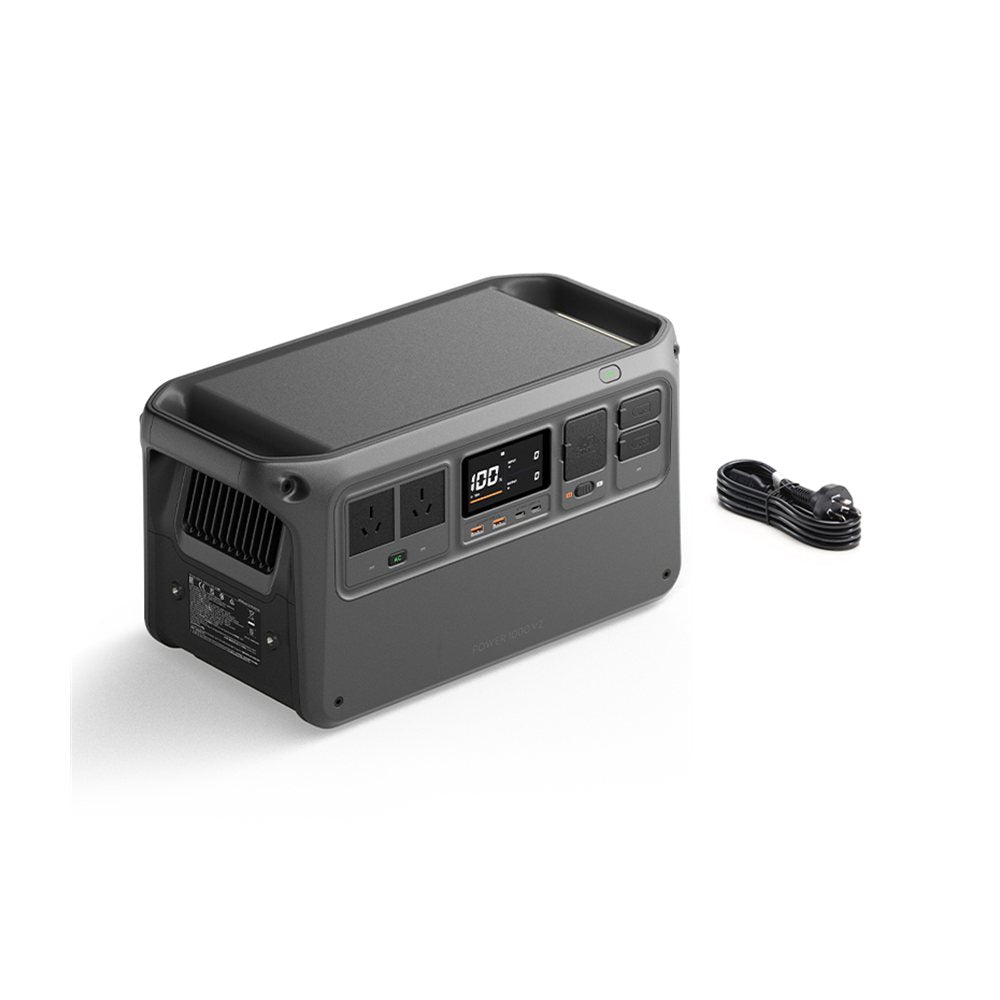 DJI Power 1000 V2 with the included Australian AC charging cable