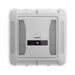 Dometic FreshJet Mini ADB seen straight on with the touch display showing 20 degrees and vents each side