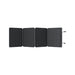 EcoFlow 110W Portable Solar Panel fully unfolded on white background