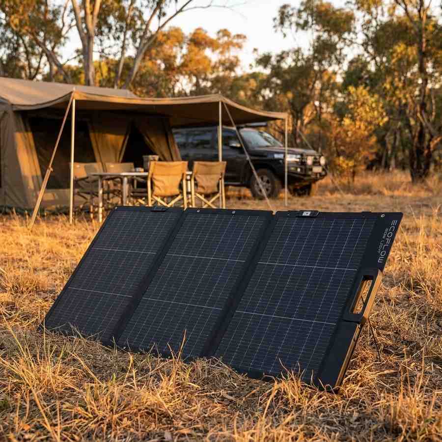 EcoFlow 160W Lightweight Bifacial Portable Solar Panel — True Gear