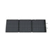 EcoFlow 160W solar panel unfolded flat showing full front surface