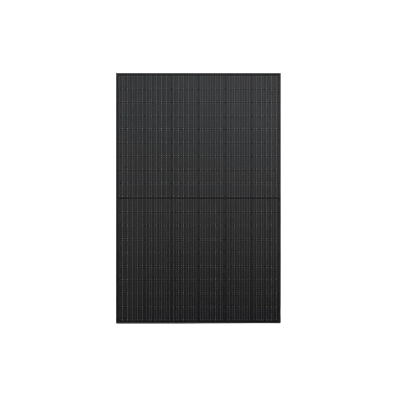 EcoFlow 400W Rigid Solar Panel flat front view of full panel layout