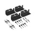 EcoFlow 400W Rigid Solar Panel mounting brackets and bolts hardware set