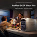 EcoFlow Delta 3 Max Plus power station powering kitchen appliances during home use.