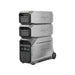 EcoFlow DELTA Pro 3 with dual extra batteries setup