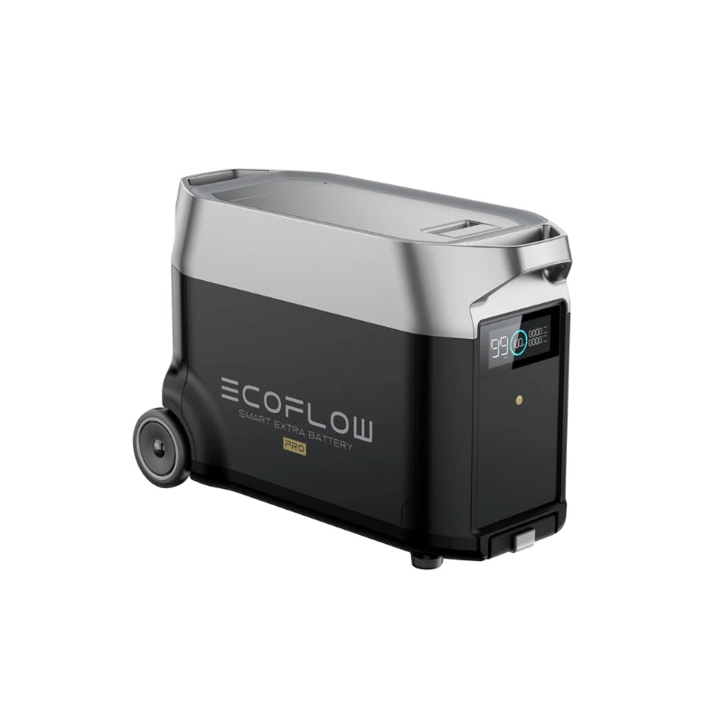 EcoFlow DELTA Pro Smart Extra Battery portable three-quarter view