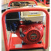 Close-up view of the Genelite GH4000-AVR Honda GX270 engine and frame