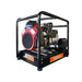 Side view of Gentech 10 kVA Honda Powered Generator with E-Start and AVR