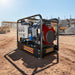 Gentech 20 kVA Honda powered generator with electric start running at construction site