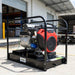 Genelite GH12000E 12.5kVA generator at an Australian commercial warehouse loading dock