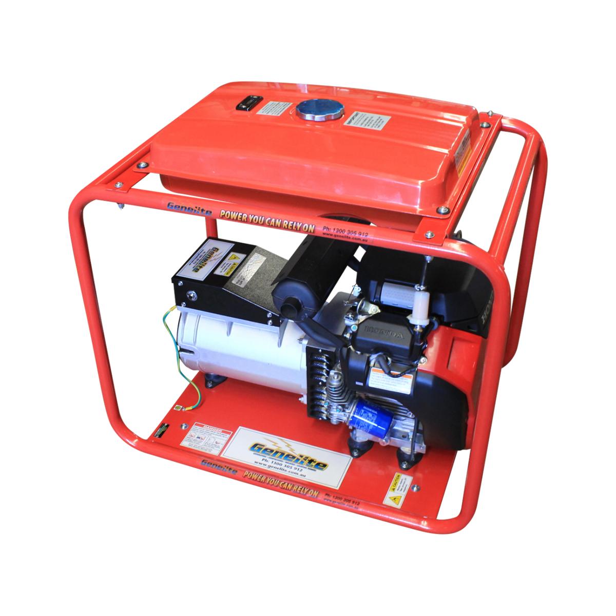 Angle view of the Genelite GH14000E-LRT 14.5kVA generator