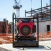 Genelite GH16000E 16kVA generator on a major Australian construction site with a tower crane