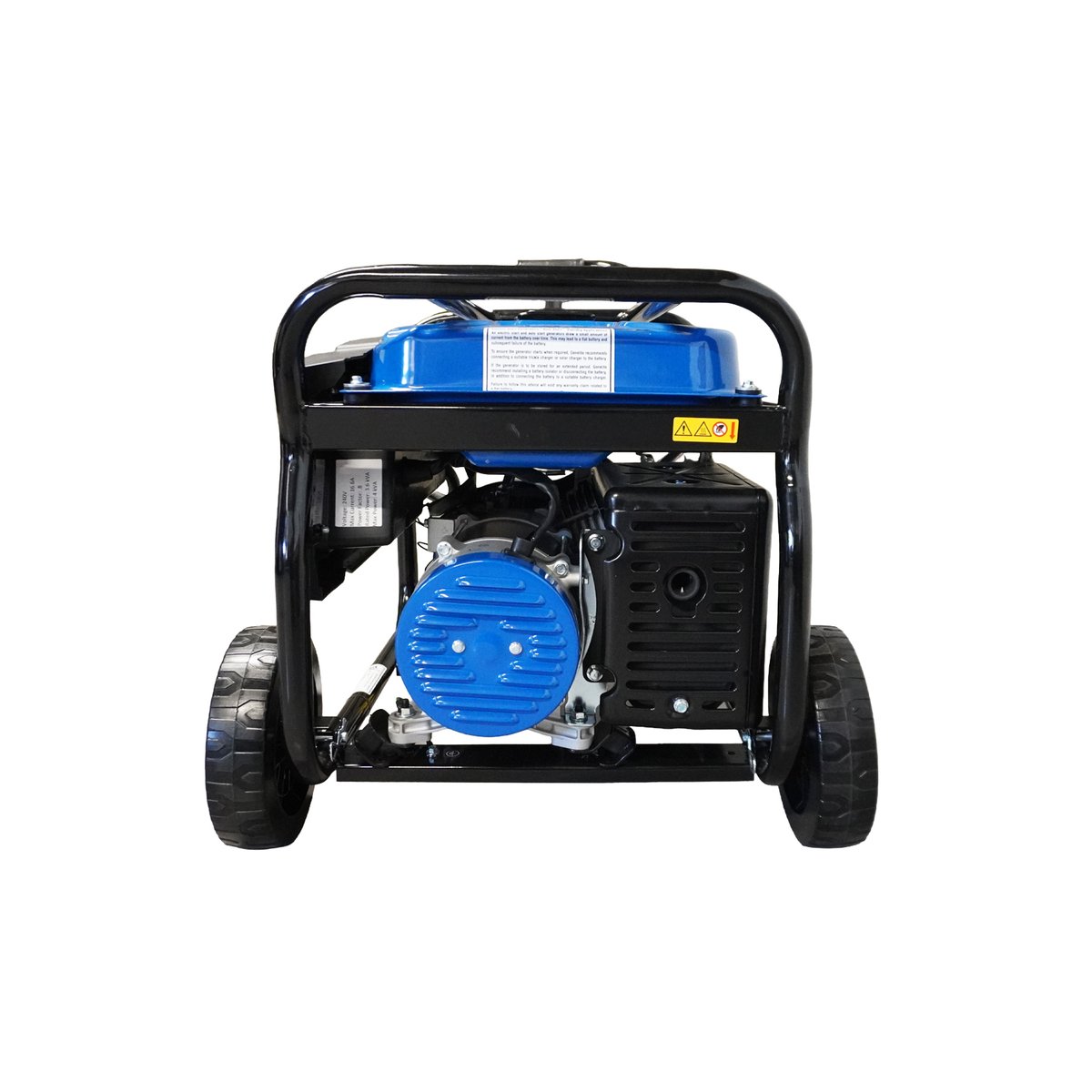 Control panel of the Hyundai HY4100L 4kVA generator