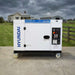Hyundai DHY10000SE-LRS silenced diesel generator on a rural Australian farm property with a storm approaching