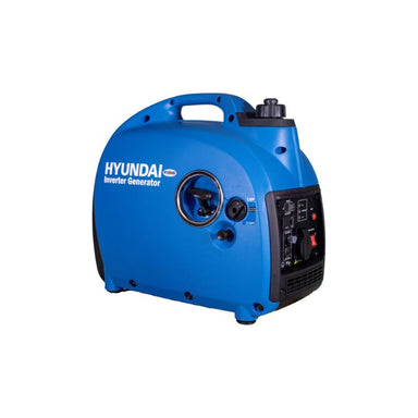 Hyundai HY2000Si inverter generator front left with controls visible