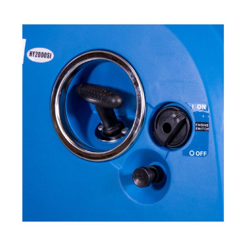Pull start and ignition switch on Hyundai HY2000Si inverter generator