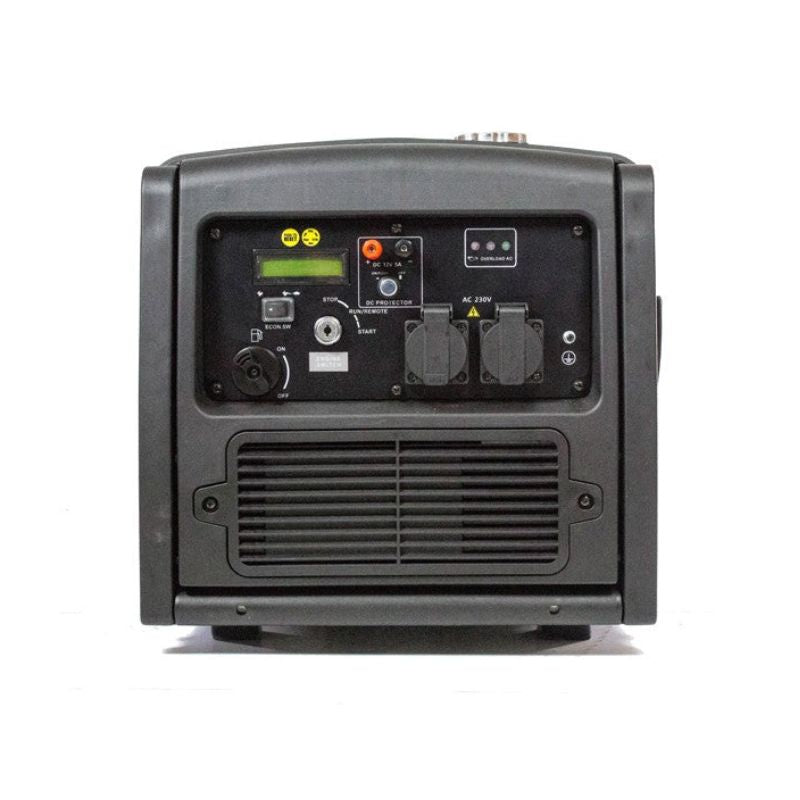 Hyundai HY3200SEi generator front control panel