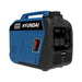 Hyundai HY3500i Pull Start inverter generator showing the recoil pull-cord handle