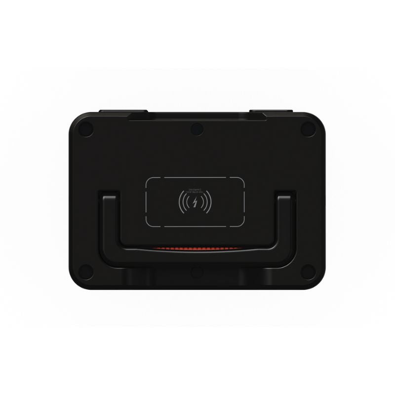 Top of Hyundai HYPS1000Li showing handle and wireless charging pad