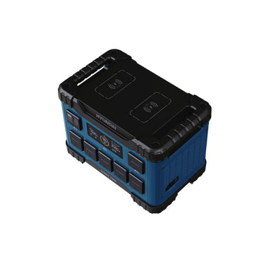 Hyundai HYPS2400 power station with top dual wireless charging pads