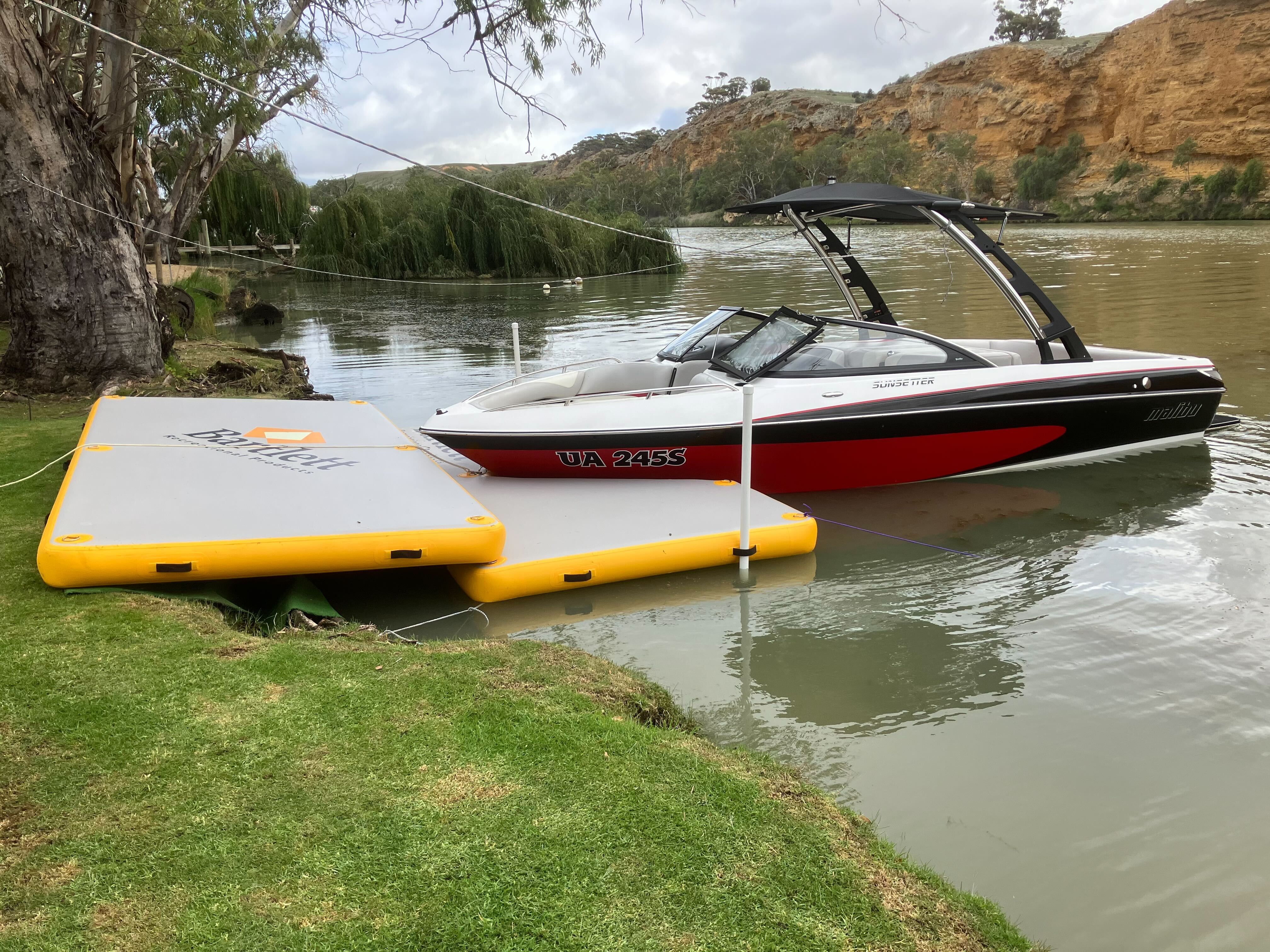Bartlett 4m X 2m V Deck Inflatable Pontoon
