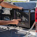 Plugging an Anderson plug cable into the myCOOLMAN 1920Wh power station in a ute tray