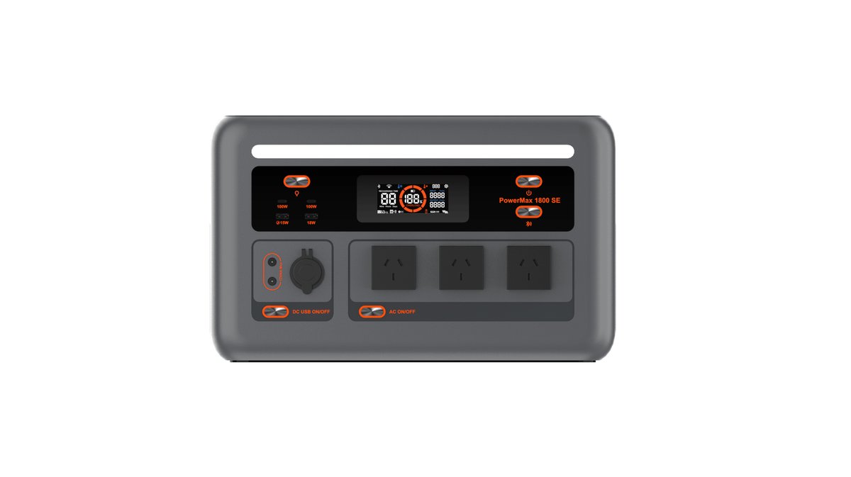 OSCAL PowerMax 1800SE Portable Power Station 1800W 1024Wh