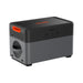 Side profile of the OSCAL PowerMax 2400SE power station with the orange carry handle