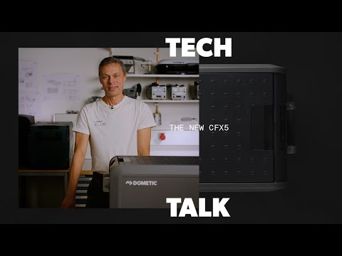 Dometic walkthrough of the CFX5 portable fridge freezer range