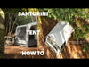 Dometic setup video showing how to pitch and pack away the inflatable Santorini tent