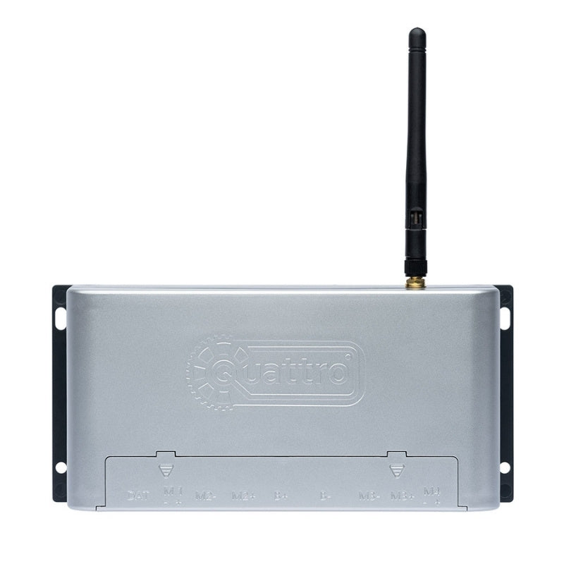 Purple Line Quattro Platinum Caravan Mover control unit with antenna for remote operation