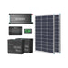 Renogy 200Ah Lithium Power Kit with two 200W N-Type solar panels added